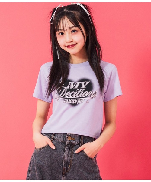 SOLD OUT♡ANAP♡ロゴTシャツ ANAP tシャツ メッセージ ロゴ ビッグTシャツ レディース
