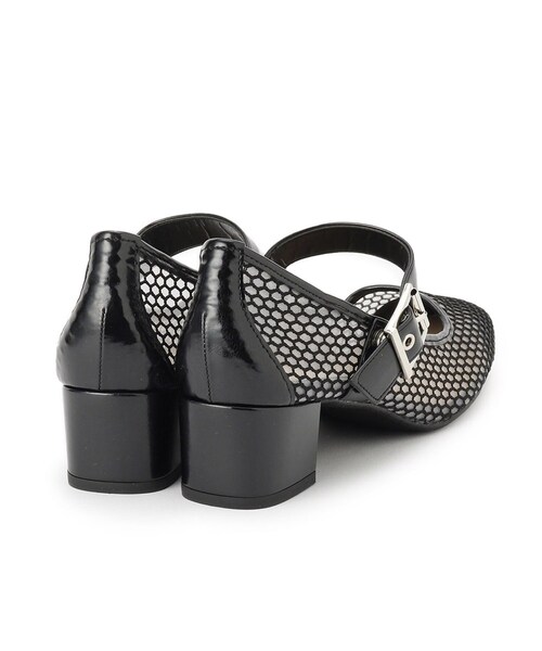 ESPERANZA(エスペランサ)の「メッシュフラットパンプス(パンプス・レディース・ブラック/シルバー・M/S/LL/L)」の6枚目の写真