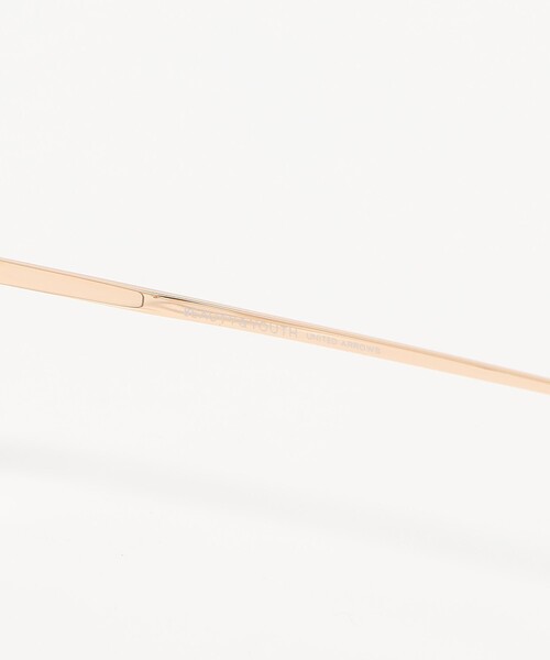 BEAUTY&YOUTH UNITED ARROWS（ビューティーアンドユースユナイテッドアローズ）の「メタルフレーム スクエア サングラス（サングラス・レディース・シルバー/ゴールド・FREE）」の3枚目の写真