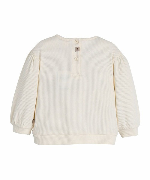 moimoln（モイモルン）の「ケイリー刺繍トップス（Tシャツ/カットソー・キッズ・アイボリー・90cm/100cm/110cm/120cm）」の2枚目の写真