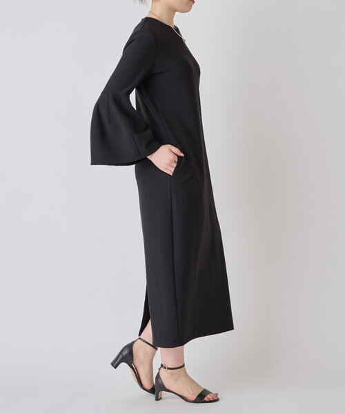 LIVETART（リヴェタート）の「ベルスリーブワンピース（ワンピース・レディース・アイボリー/ブラック・FREE）」の11枚目の写真