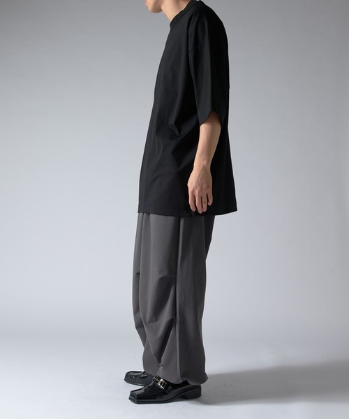 Lui's（ルイス）の「SHINE ビッグTシャツ（Tシャツ/カットソー・メンズ・ホワイト/グレー/チャコールグレー/ブラック・FREE）」の20枚目の写真