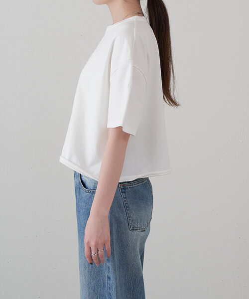 新品】russet(ラシット)＊[日本製]ミ二裏毛Tシャツ