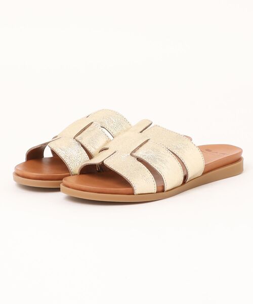 Marie-Louise(マリ-・ルイ-ズ)の「【BARI/バリ】レザーサンダル/#DIONA 54(サンダル・レディース・ゴールド/シルバー・38/37)」の2枚目の写真