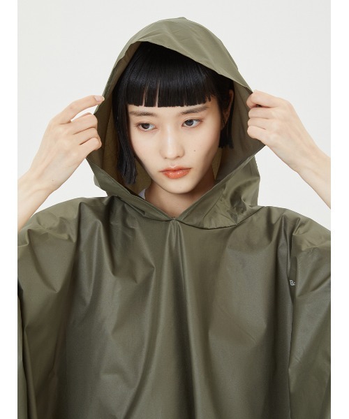 ワンポイント ロゴ ポンチョ（レインコート/ポンチョ）｜Barbour