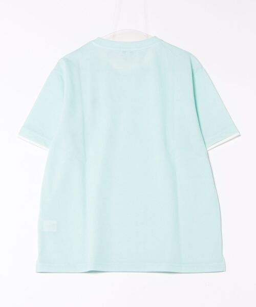 Arnold Palmer(アーノルドパーマー)の「シャンブレー鹿の子 フェイクレイヤード Tシャツ(Tシャツ/カットソー・メンズ・スカイブルー/ライラック/ネイビー・M/L/LL)」の4枚目の写真