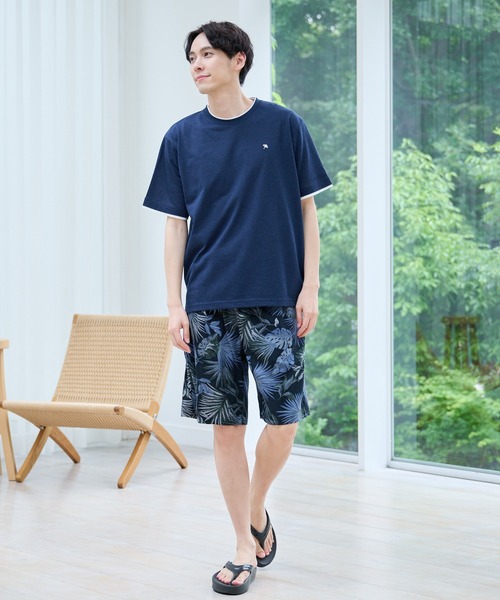 Arnold Palmer(アーノルドパーマー)の「シャンブレー鹿の子 フェイクレイヤード Tシャツ(Tシャツ/カットソー・メンズ・スカイブルー/ライラック/ネイビー・M/L/LL)」の21枚目の写真
