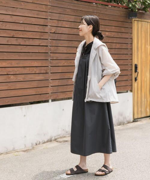 UR TECH』ポケッタブル撥水フレアパーカー（マウンテンパーカー