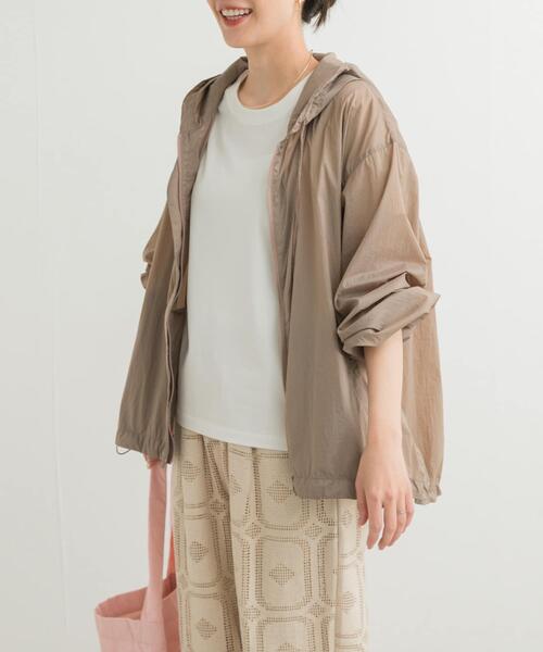 UR TECH』ポケッタブル撥水フレアパーカー（マウンテンパーカー