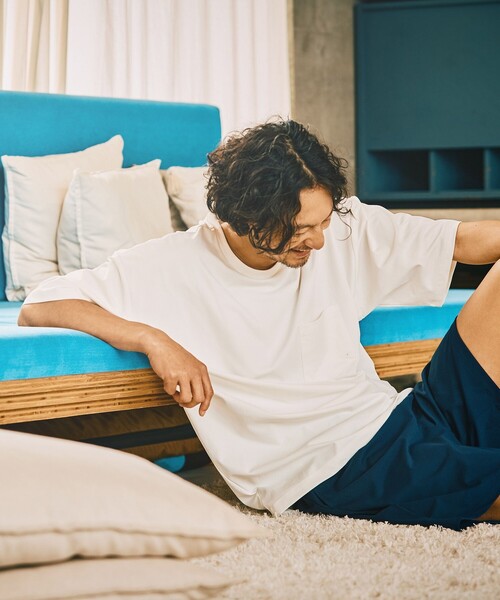 tシャツ クルーネック ポケットTシャツ レディース メンズ 半袖Tシャツ メンズ 吸水速乾 USAコットン天竺 無地 ポケット
