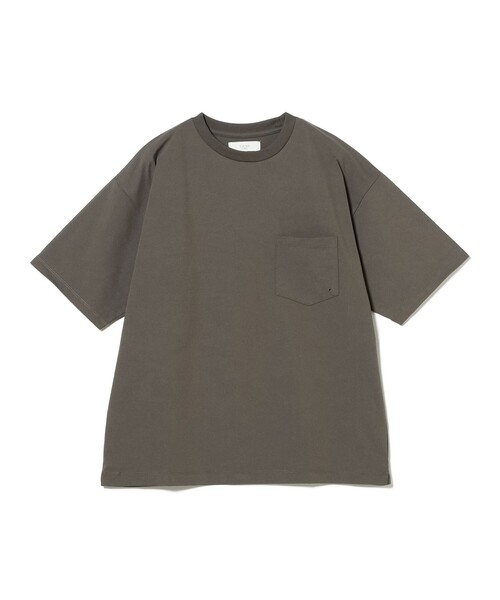 B:MING by BEAMS（ビーミングバイビームス）の「【セットアップ対応】ランド アンド ウォーター クルーネック ポケット Tシャツ（Tシャツ/カットソー・メンズ・ブラック/オフホワイト/ネイビー/ブラウン系その他5・S/XL/L/M）」の3枚目の写真