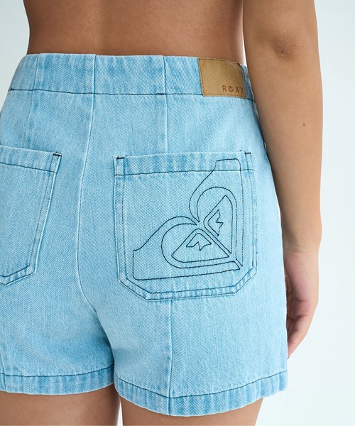 ROXY（ロキシー）の「FAVORITE /ロキシーデニムショートパンツ（デニムパンツ・レディース・ブルー/ブラック・LARGE/SMALL/MEDIUM）」の13枚目の写真