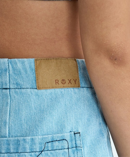 ROXY（ロキシー）の「FAVORITE /ロキシーデニムショートパンツ（デニムパンツ・レディース・ブルー/ブラック・LARGE/SMALL/MEDIUM）」の15枚目の写真