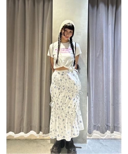 SLY（スライ）の「CROCHET BEANIE クロシェ ビーニー（ニットキャップ/ビーニー・レディース・アイボリー/ブラック・FREE）」の15枚目の写真