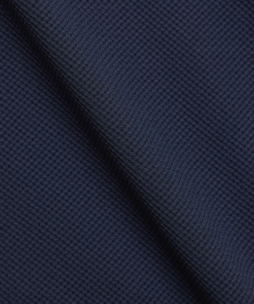 MEN'S MELROSE(メンズメルローズ)の「ダイヤモンドメッシュ半袖キーネックTシャツ(Tシャツ/カットソー・メンズ・ネイビー/ブラック/ホワイト・3/4/2)」の21枚目の写真
