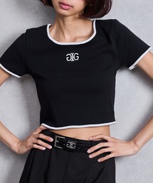 GYDA｜ジェイダのTシャツ/カットソー（ブラック/黒色系・半袖