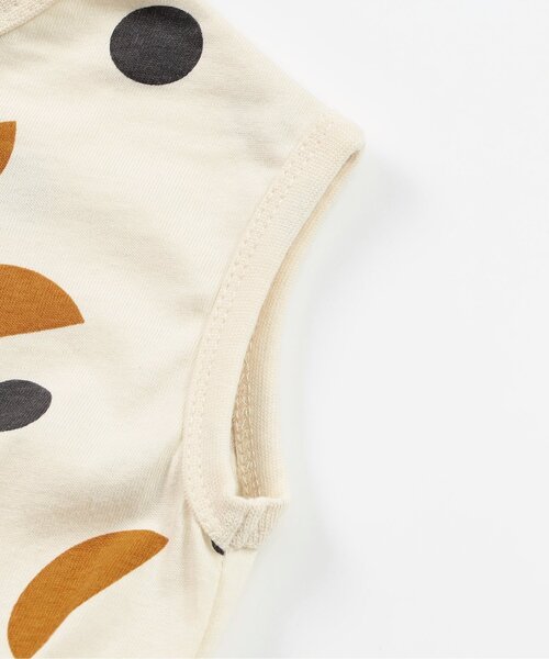 BREEZE（ブリーズ）の「【Bpop】総柄ボディオール（ロンパース・キッズ・レッド/アイボリー・70/80）」の12枚目の写真