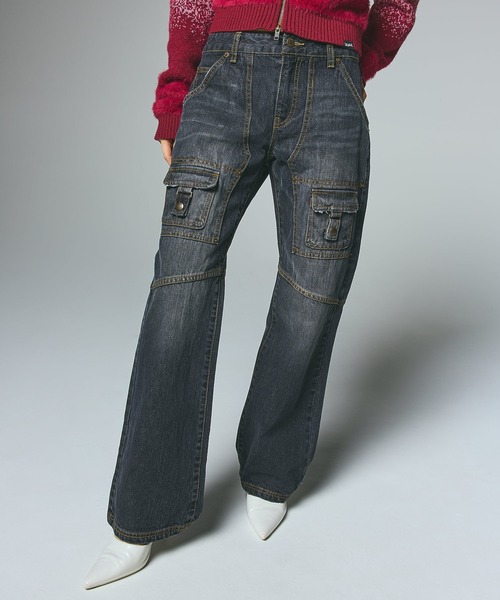 FRONT POCKET DENIM PANTS（デニムパンツ）｜X-girl（エックスガール