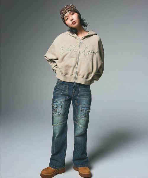 セール】FRONT POCKET DENIM PANTS（デニムパンツ）｜X-girl（エックス