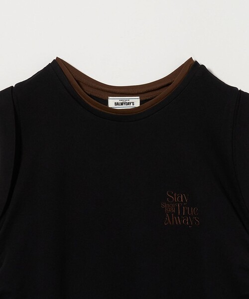 ユナイテッドアローズ購入 BALMYDAY'S ブラック ノースリーブワンピース BEAUTY&YOUTH UNITED ARROWS｜【別注】<BALMY DAYS>ノースリーブ