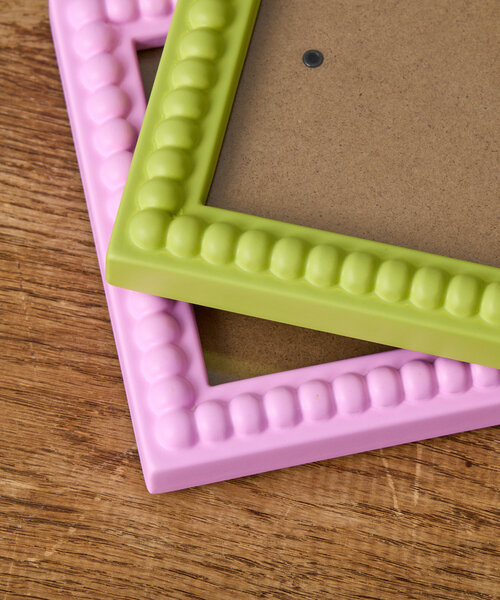 SAHIR（サヒール）の「【SAHIR サヒール】pokopoko photo frame S ポコポコフォトフレーム（フォトフレーム・レディース・ピンク/グリーン・SMALL）」の8枚目の写真