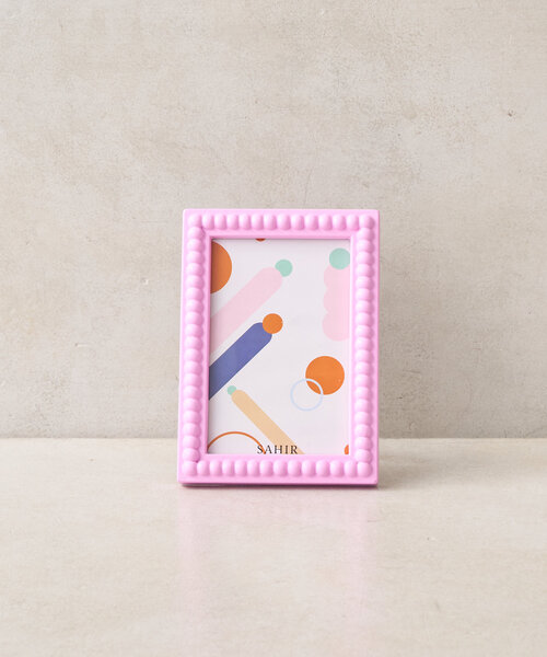 SAHIR（サヒール）の「【SAHIR サヒール】pokopoko photo frame S ポコポコフォトフレーム（フォトフレーム・レディース・ピンク/グリーン・SMALL）」の14枚目の写真