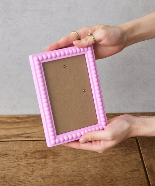 SAHIR（サヒール）の「【SAHIR サヒール】pokopoko photo frame S ポコポコフォトフレーム（フォトフレーム・レディース・ピンク/グリーン・SMALL）」の15枚目の写真