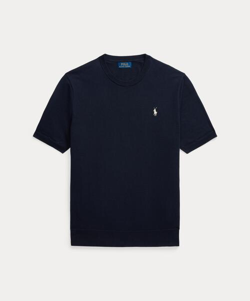 POLO RALPH LAUREN(ポロ ラルフ ローレン)の「コットン クルーネック ショートスリーブ セーター(ニット/セーター・メンズ・ブルー・L/M/S/XS/XXL/XL)」の6枚目の写真