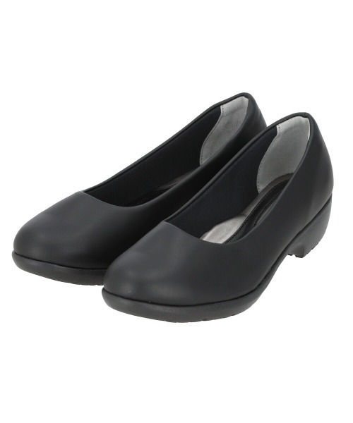 Pansy（パンジー）の「pansy パンジー 4071 4Eオフィスパンプス（レインシューズ・レディース・ブラック・22cm/22.5cm/23cm/23.5cm/24cm/24.5cm）」の2枚目の写真