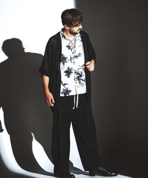 NO ID.（ノーアイディ）の「【NO ID.】Side Tuck Drawstring Pants / サイド タック ドローストリング パンツ（その他パンツ・メンズ・グレー/ブルーグレー/ブラック・2/1）」の5枚目の写真