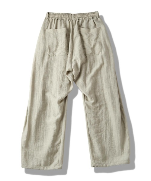 NO ID.（ノーアイディ）の「【NO ID.】Side Tuck Drawstring Pants / サイド タック ドローストリング パンツ（その他パンツ・メンズ・グレー/ブルーグレー/ブラック・2/1）」の9枚目の写真