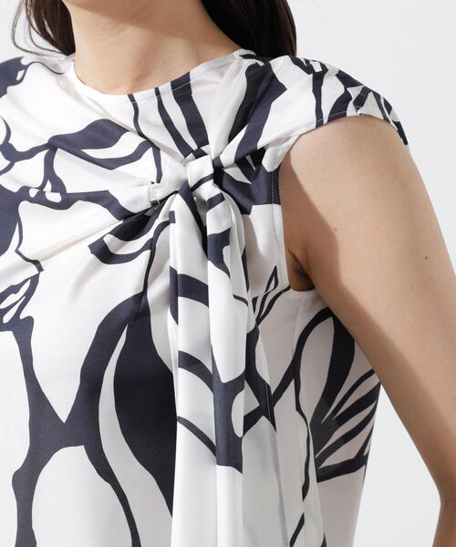 ◇アートフラワープリントブラウス（シャツ/ブラウス）｜PINKY&DIANNE