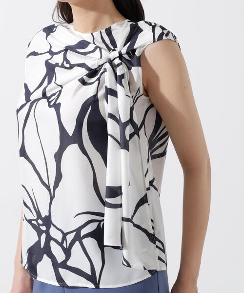 ◇アートフラワープリントブラウス（シャツ/ブラウス）｜PINKY&DIANNE