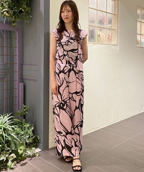 ◇アートフラワープリントブラウス（シャツ/ブラウス）｜PINKY&DIANNE