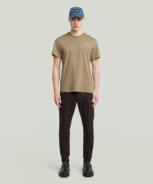 G-STAR(ジースター)の「ZIP POCKET 3D SKINNY CARGO PANTS 2.0/立体裁断スキニーカーゴパンツ(カーゴパンツ・メンズ・ダークブルー/ダークブラック・31/30/33/30/32/30/29/30/30/30/34/30/28/30/36/30/30/32)」の4枚目の写真