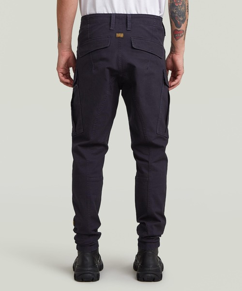 G-STAR(ジースター)の「ZIP POCKET 3D SKINNY CARGO PANTS 2.0/立体裁断スキニーカーゴパンツ(カーゴパンツ・メンズ・ダークブルー/ダークブラック・31/30/33/30/32/30/29/30/30/30/34/30/28/30/36/30/30/32)」の9枚目の写真