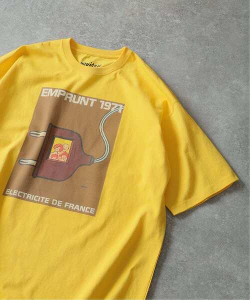 Savignac（サヴィニャック）の「《追加》SAVIGNAC (サヴィニャック) 別注 French Company プリント Tシャツ（Tシャツ/カットソー・メンズ・ブラック/ブラック系その他/ブルー/パープル/イエロー/ホワイト/グリーン/レッド・MEDIUM/LARGE/X-LARGE）」の22枚目の写真