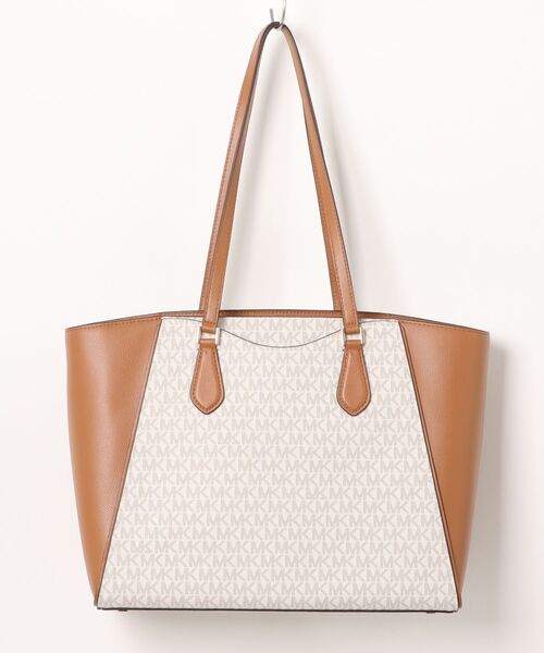 MICHAEL KORS(マイケルコース)の「TARYN レザー トート ラージ - MKシグネチャー(トートバッグ・レディース・ホワイト系その他・FREE)」の6枚目の写真