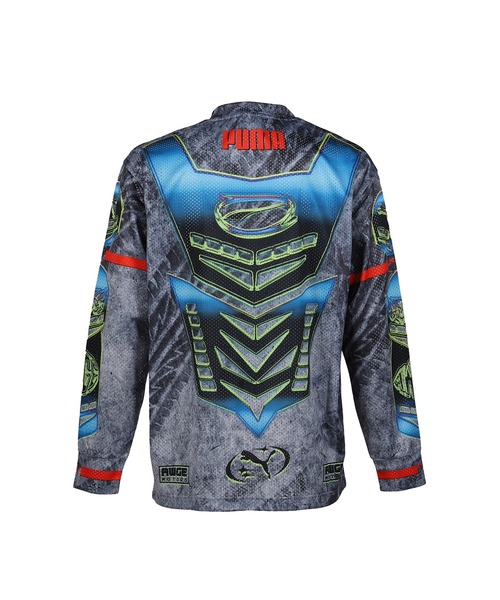 PUMA(プーマ)の「PUMA X A$AP ROCKY MOTO ARMOR LS TEE(Tシャツ/カットソー・メンズ・ホワイト・MEDIUM/LARGE/X-LARGE)」の5枚目の写真