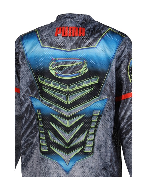 PUMA(プーマ)の「PUMA X A$AP ROCKY MOTO ARMOR LS TEE(Tシャツ/カットソー・メンズ・ホワイト・MEDIUM/LARGE/X-LARGE)」の2枚目の写真
