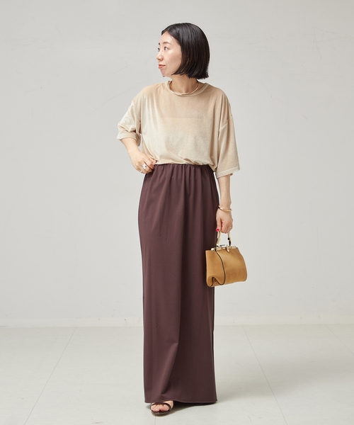 【journal standard L'essage】ベロアTシャツ ベロアTシャツ（Tシャツ/カットソー）｜journal standard L