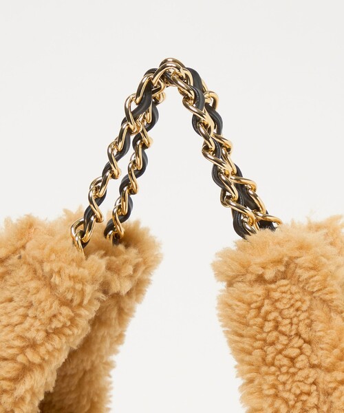 セール】【一部別注】＜VIOLAd'ORO＞ELMO ボア チェーン ショルダー