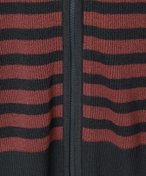 PBLIM(ページボーイリム)の「《UNISEX》ボーダーメッシュパーカー(パーカー・レディース・ブラック/ネイビー・SMALL/MEDIUM)」の10枚目の写真