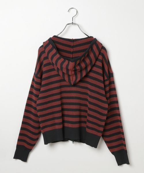 メッシュパーカー ボーダー naptime UNISEX》ボーダーメッシュパーカー（パーカー）｜PBLIM（ページ