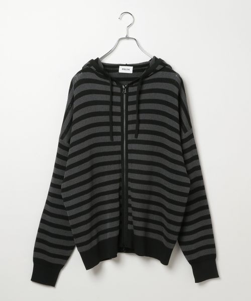 メッシュパーカー ボーダー naptime UNISEX》ボーダーメッシュパーカー（パーカー）｜PBLIM（ページ