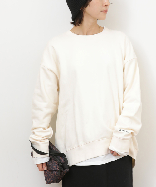 WEB限定》［2枚セット］3WAY刺繍レイヤードスウェット（スウェット