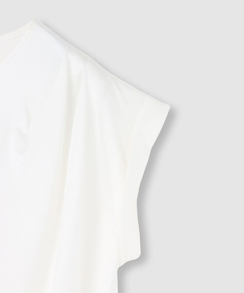 allureville(アルアバイル)の「ショルダータックフレンチプルオーバー(Tシャツ/カットソー・レディース・オフホワイト/モカ・2)」の5枚目の写真