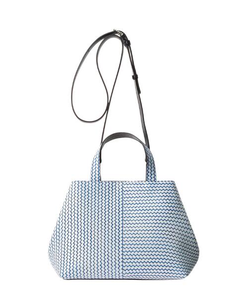 HIROKO HAYASHI(ヒロコハヤシ)の「OTTICA(オッティカ)2wayショルダーバッグ(ショルダーバッグ・レディース・グレー/アイボリー/ブルー系その他・00)」の3枚目の写真