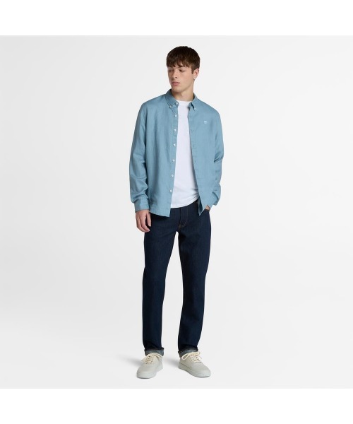 Timberland(ティンバーランド)の「スリム デニム パンツ メンズ(デニムパンツ・メンズ・ダークブルー・29inch/30inch/32inch/34inch/36inch/38inch)」の2枚目の写真