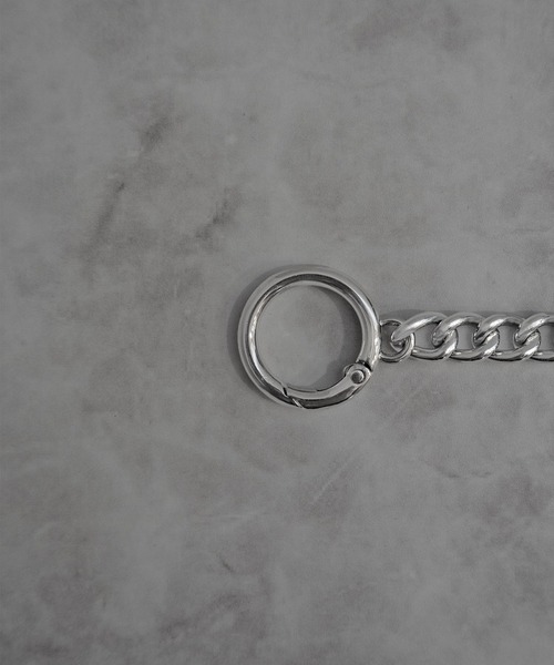 SBG（エスビー）の「インフルエンサー つぐ吉 × SBG チェーンキーリング（キーケース/キーアクセサリー・メンズ・シルバー・FREE）」の5枚目の写真